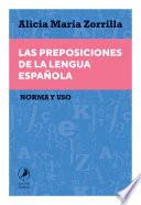 Las preposiciones de la lengua española