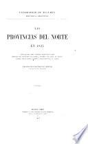 Las Provincias del Norte en 1825