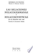 Las relaciones polacogermanas y polacosovieticas en el periodo 1933-1939