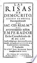 LAS RISAS DE DEMOCRITO