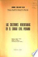 Las sucesiones hereditarias en el Código civil peruano