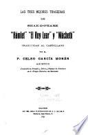 Las tres mejores tragedias de Shakespeare