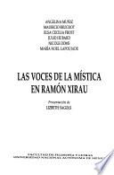Las voces de la mística en Ramón Xirau