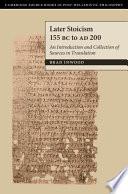 Later Stoicism 155 BC to AD 200