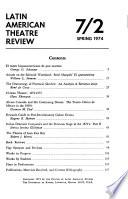 Latin American Theatre Review