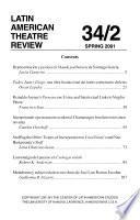 Latin American Theatre Review