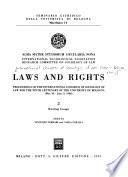 Laws and Rights: Working groups