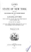 Laws of the State of New York