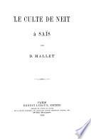 Le culte de Neit à Saïs