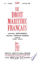 Le Droit maritime français