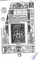Le grant There[n]ce en francoys ta[n]t en rime que en prose, avec le texte latin, nouuellement imprime a Paris...