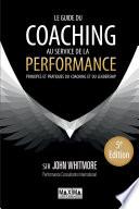 Le guide du coaching au service de la performance