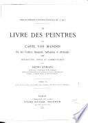 Le livre des peintres de Carel Van Mander
