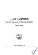 Le masque et la plume