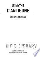Le mythe d'antigone