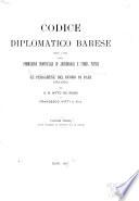 Le pergamene del duomo di Bari, 952-1309