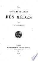 Le peuple et la langue des Mèdes