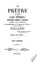 Le prêtre d'après les pères