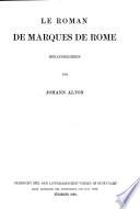 Le roman de Marques de Rome
