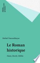 Le Roman historique