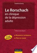 Le Rorschach en clinique de la dépression adulte