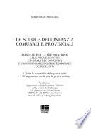 Le scuole dell'infanzia comunali e provinciali