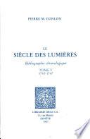 Le siècle des lumières