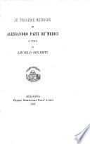 Le traedie metriche a cura di Anelo Solerti.
