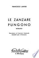 Le zanzare pungono