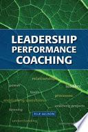 Leadership Performance Coaching