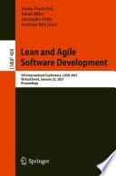 Lean and Agile Software Development