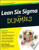 Lean Six Sigma For Dummies