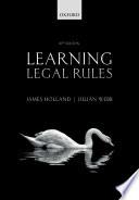 Learning Legal Rules