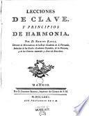 Lecciones de clave y principios de harmonía