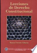 Lecciones de derecho constitucional