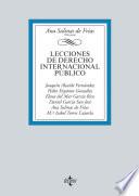 Lecciones de Derecho Internacional Público