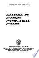 Lecciones de derecho internacional público