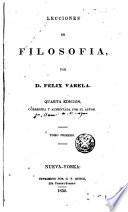 Lecciones de filosofia