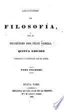 Lecciones de filosofía