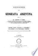 Lecciones de geografía argentina