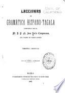 Lecciones de gramática hispano-tagala
