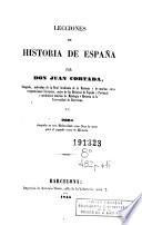 Lecciones de historia de España