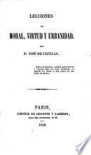 Lecciones de moral, virtud y urbanidad