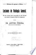 Lecciones de Patología General