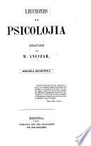 Lecciones de psicolojia, redactadas [from the works of Damiron and V. Cousin] por M. Ancizar. Escuela eclectica