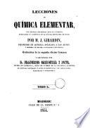 Lecciones de química elemental ... explicadas los domingos en la Escuela Municipal de Ruan, 1
