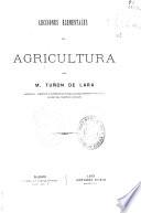 Lecciones elementales de agricultura