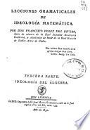 Lecciones gramaticáles de ideología matemática