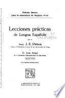 Lecciones prácticas de lengua española