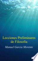 Lecciones Preliminares de Filosofia